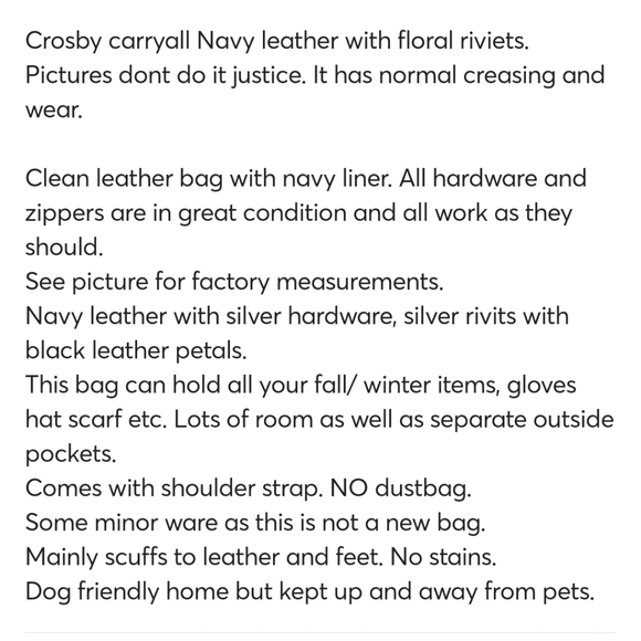 Coach Crosby Carryall F37400 - Picture 15 of 17